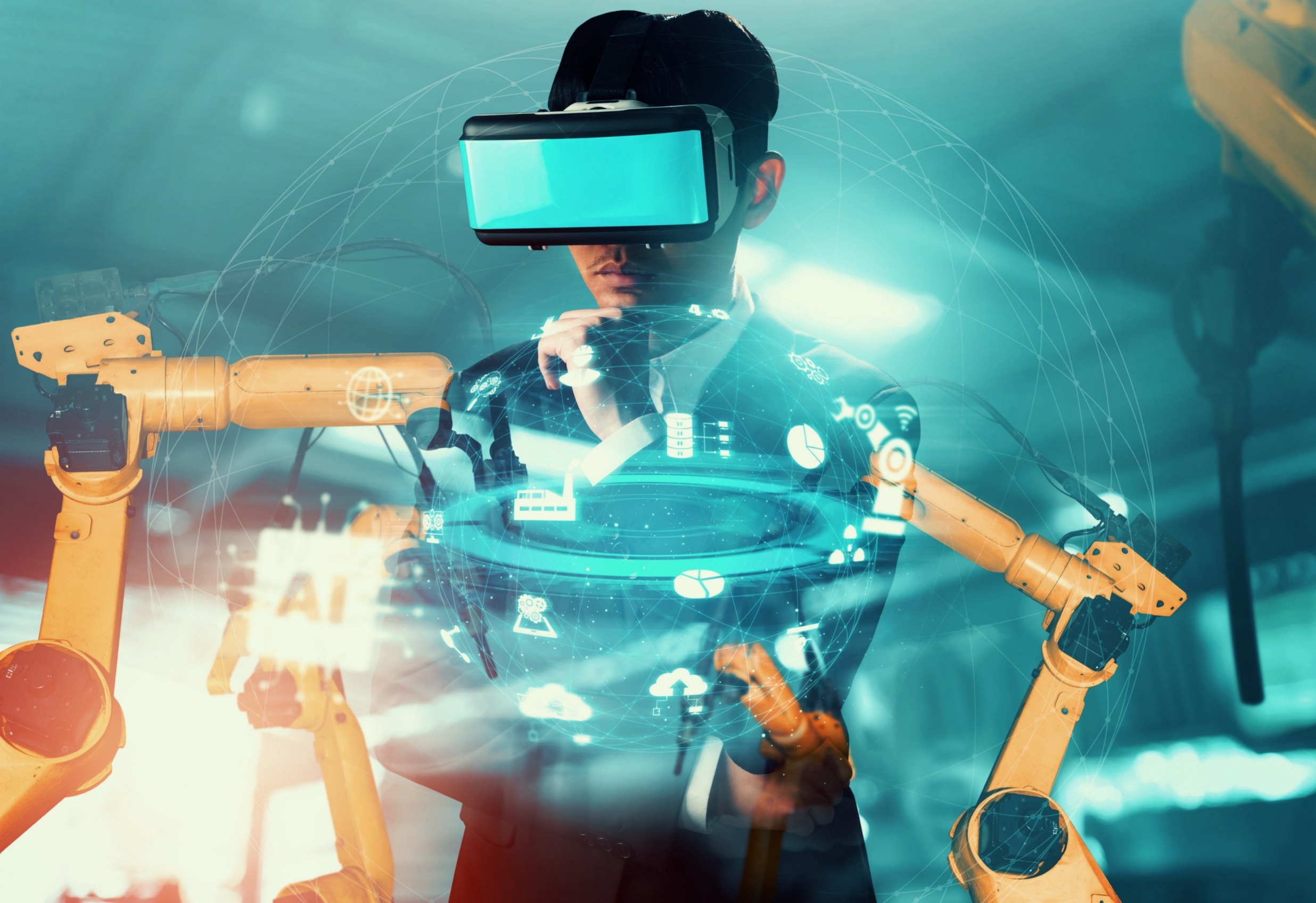 Immersive training Virtual Reality (VR) with Digital Twin